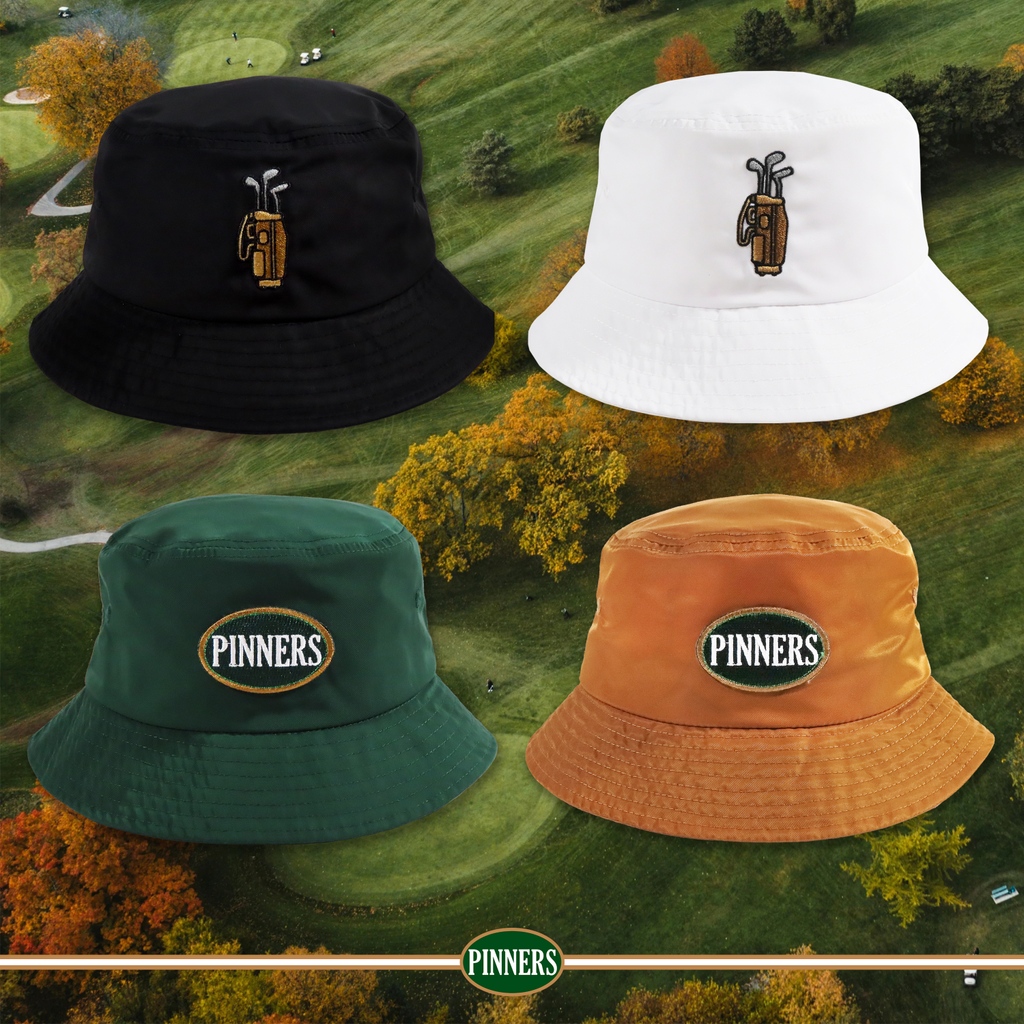 PinnersGolf's tweet photo. Pinner's Golf 🏌️‍♂️⁠ - Inaugural Season Collection Coming Soon.⁠
⁠
Pinner's Golf - Golf Bag Logo Nylon Bucket Hat (Black)⁠
⁠
Sign up for VIP access now at:⁠
https://t.co/3Xo70LIuNf⁠
⁠
#golf #golfing #golfapparel #golfequipment #ropehat #goldenbuckets #pinners #pinnersgolf https://t.co/oQsZGk1cNM