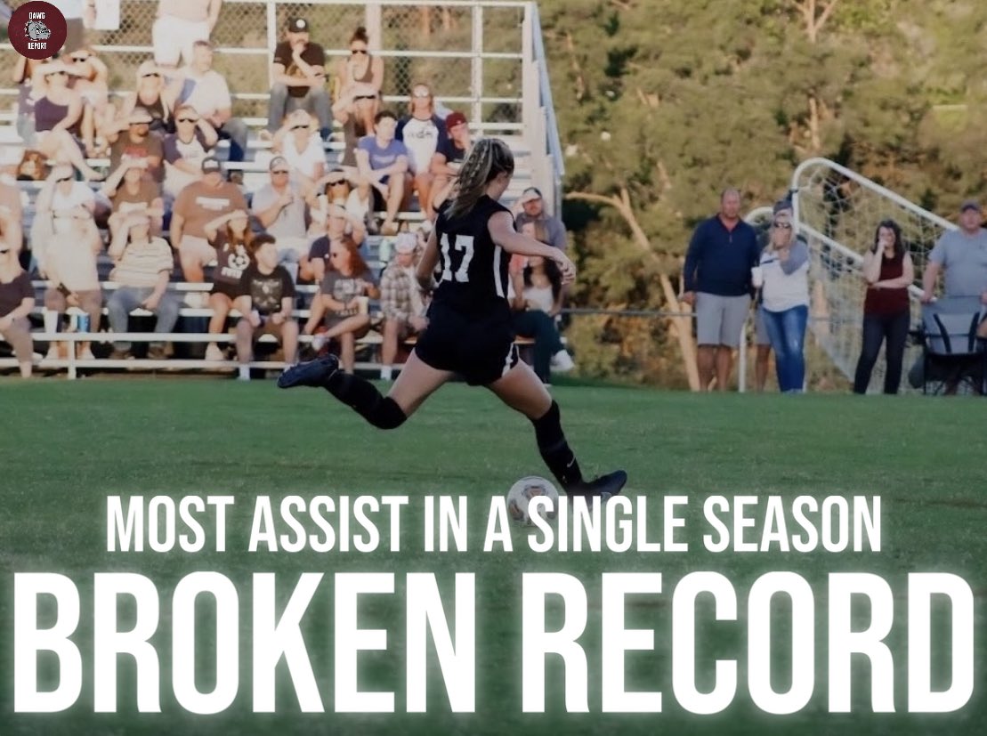 Huge congrats to <a href="/BHSLadySoccer/">Bearden Lady Bulldogs Soccer</a> junior <a href="/StottAlivia/">alivia stott</a> for breaking the season assist record for Bearden High School! Samantha Turner's BHS season record of 24 now stands in the hands with <a href="/StottAlivia/">alivia stott</a> at 28! Samantha Turner has owned the record since 2007.