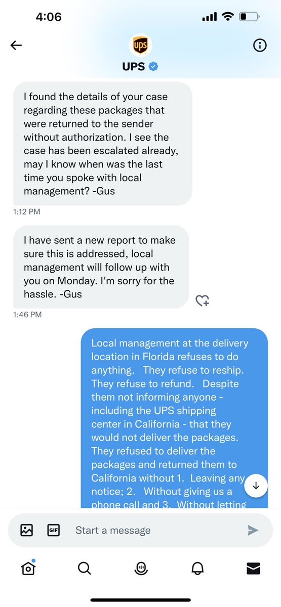 widgetfactoryco's tweet image. @UPS are you ever going to return our calls or emails or contact us in any way?   You returned our 12 moving boxes without authorization.   You have offered no refund.   You have offered no solution.   #ups #upsfail #upsfraud
