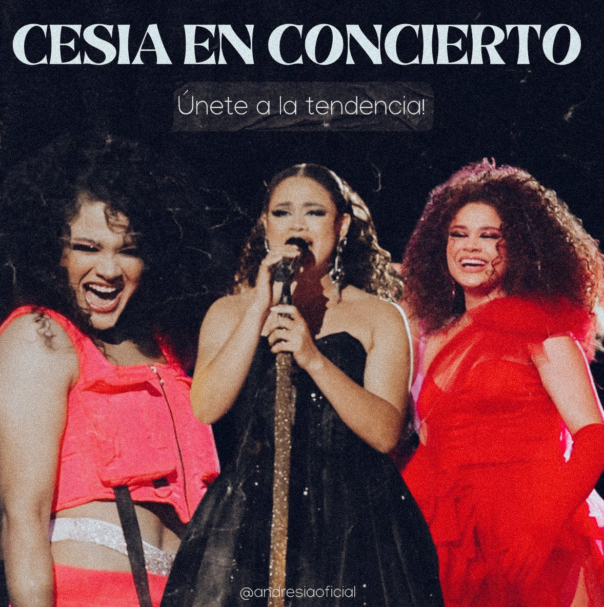 CESIA EN CONCIERTO

Hoy celebramos con la leona por su primer concierto en su ciudad natal Comayagua 🦁✨ la va a romper! 

700 comentarios 
RT ilimitados