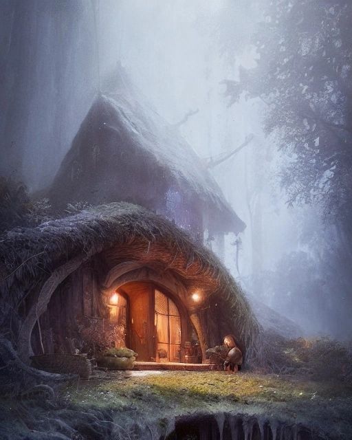 ClubFant's tweet photo. "Like a Hobbit home" By: 🎨 @bakaneko86ai 

#starryai #starryaifeatured #aiart #aiartistcommunity #aiartgallery #aigeneratedart #aiartdaily #ai_art #mirage #light #darkart #dwelling #hobbit #hobbithouse
#home #house #drakness #digitalartist #digitalpainting #digitalart #aesthetic https://t.co/yBBTK9SWMe