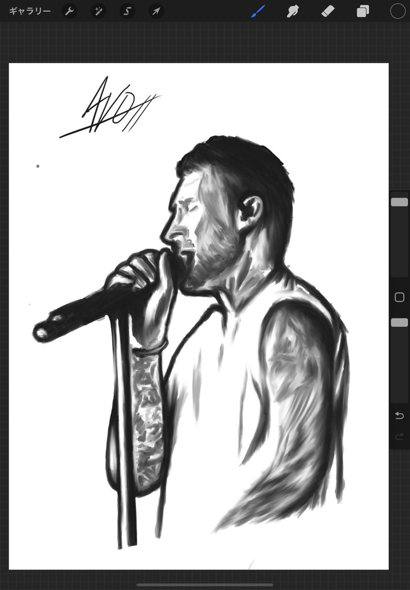 amuro_jap's tweet photo. 似顔絵　part4
#似顔絵師 #似顔絵 #drawing #procreate #tattoodesign #tokyo #maroon5worldtour2022 #Maroon5 #adam #マルーン5 #模写 #絵柄が好みって人にフォローされたい #絵をあげて界隈を明るくしよう #artontwitter #いいねください #Xmas #christmas2022 #冬の創作クラスタフォロー祭り https://t.co/m26hEpR6uc