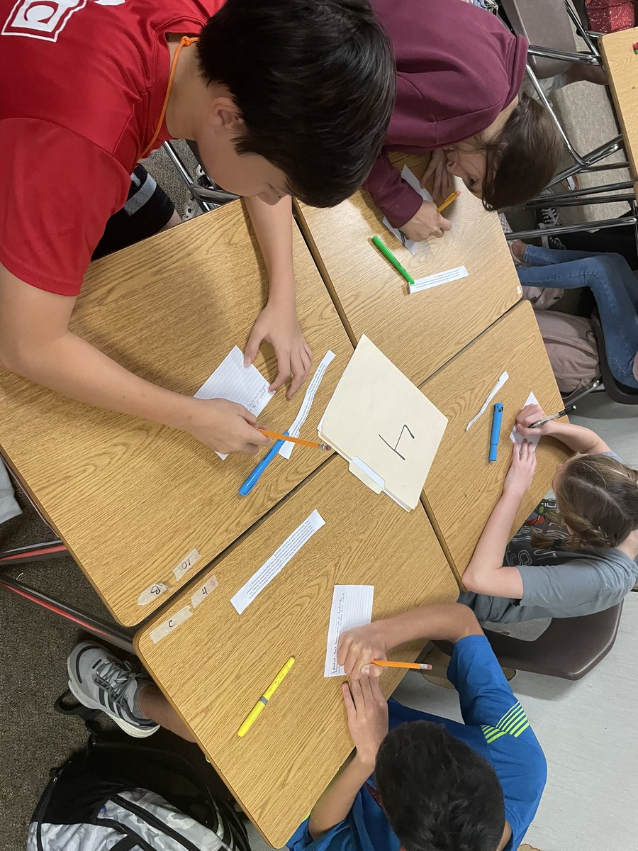 HistoryPearce's tweet photo. 7th TX History students 
@HumbleISD_RMS previewed the Battle of San Jacinto with the Read-Read-Trade strategy using a document from #SanJacinto historical site. Student movement, academic discussion and inquiry all-in-one  @humble_SocSt #DocumentDecember #DoingSocialStudiesDaily https://t.co/aL4tsgxwGa