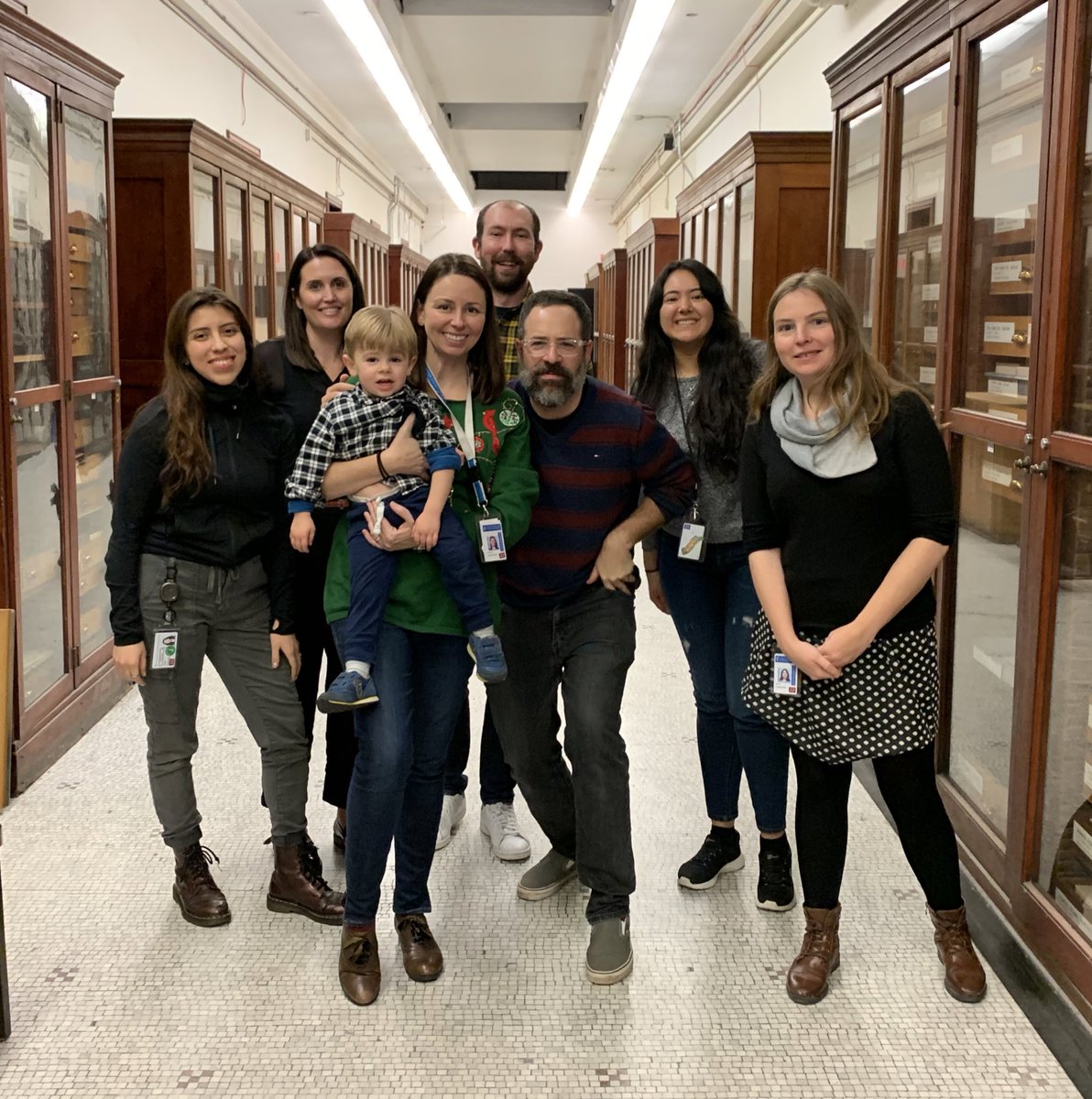 Ashley Hammond (@ashleyshammond) on Twitter photo Happy holidays from the <a href="/AMNH/">American Museum of Natural History</a> Biological Anthropology Lab.
Thankful to have these folks. BALerz include <a href="/AlmecijaSergio/">Sergio Almécija</a> <a href="/kpewpew/">Kelsey Pugh, Ph.D.</a> <a href="/CazenaveMarine1/">Cazenave Marine</a> <a href="/Osteoficionado/">Aless</a> @NW_Post Happy holidays from the <a href="/AMNH/">American Museum of Natural History</a> Biological Anthropology Lab.
Thankful to have these folks. BALerz include <a href="/AlmecijaSergio/">Sergio Almécija</a> <a href="/kpewpew/">Kelsey Pugh, Ph.D.</a> <a href="/CazenaveMarine1/">Cazenave Marine</a> <a href="/Osteoficionado/">Aless</a> @NW_Post