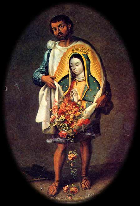 CatholicSat's tweet image. Today is the Feast of St. Juan Diego Cuauhtlatoatzin, a  Chichimec peasant to whom Our Lady appeared on four occasions, and from which she is venerated under the title of Our Lady of Guadalupe.
Ora pro nobis