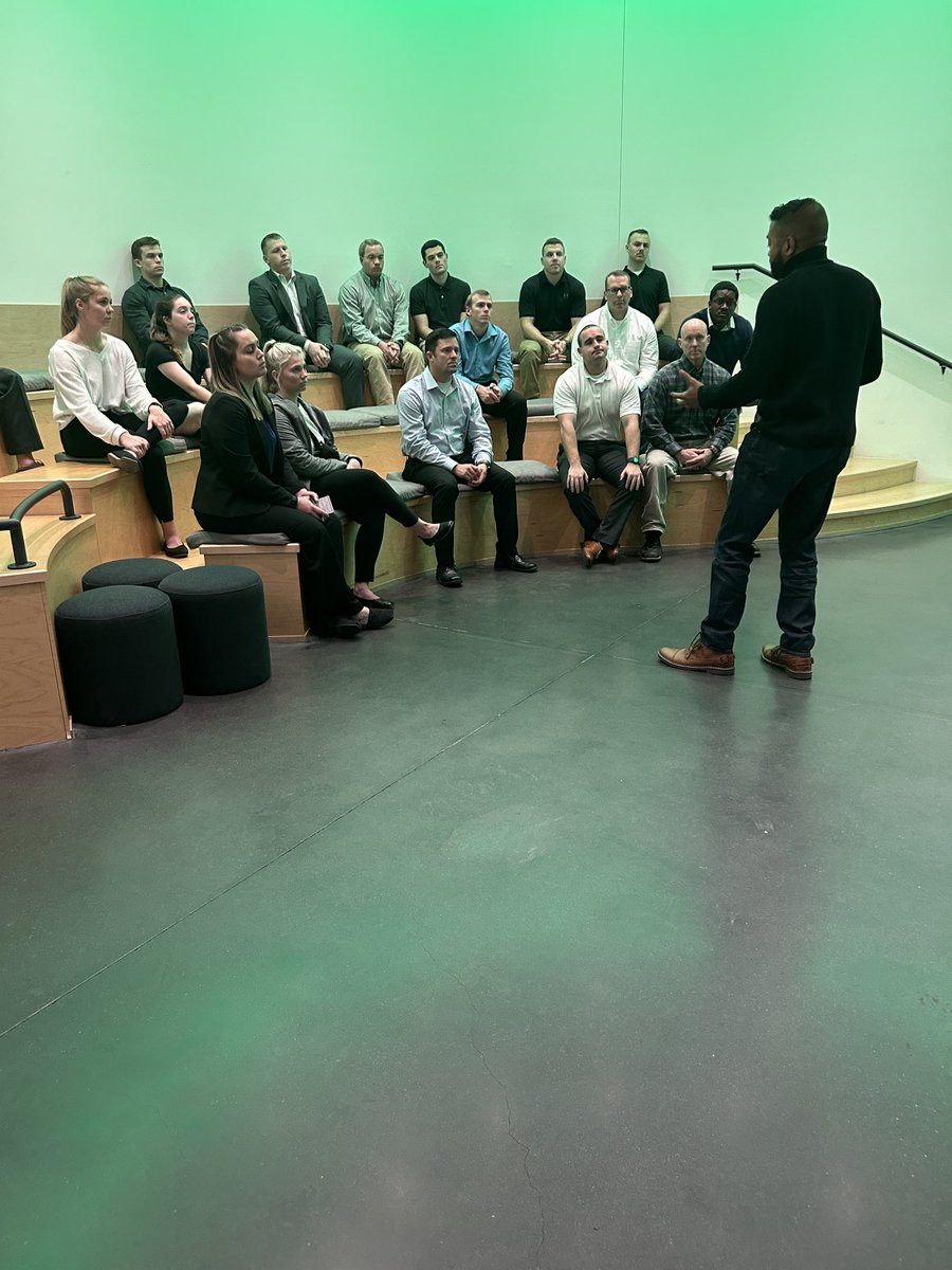 TPDMarkJr's tweet photo. A great experience for ⁦@TulsaPolice⁩ Recruit Class 123, as they visited ⁦@GreenwoodRising⁩ to better understand history and all communities that they will be serving in ⁦@cityoftulsagov⁩ in just a week. A true thanks to Mr. Phil Armstrong for the tour. https://t.co/tJc3SXxtwM