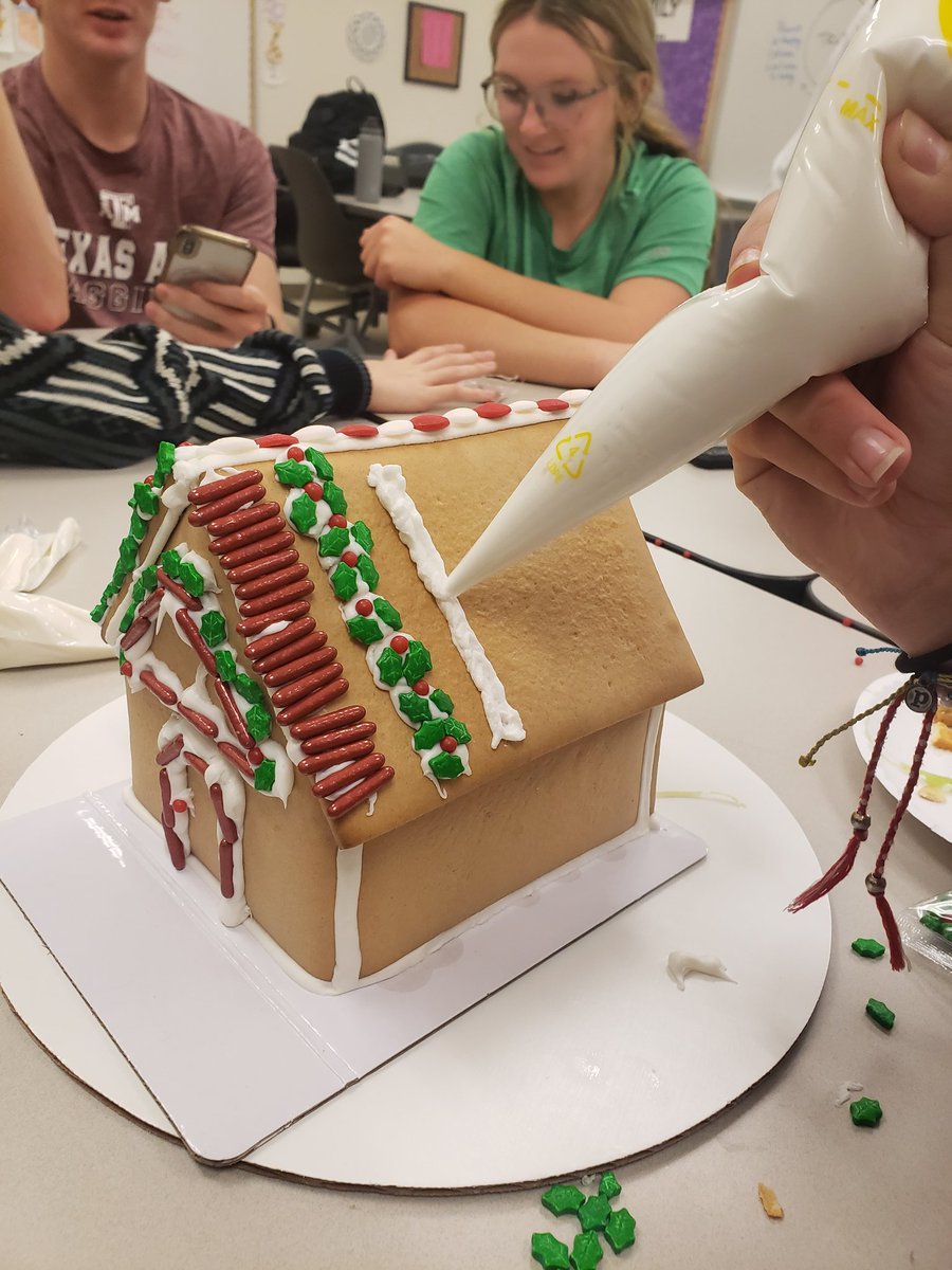 Allison Allen (@ghs_aallen) on Twitter photo FCCLA is building Gingerbread Houses!
All these kids are ready for the season.
#FCCLA
<a href="/GHS_CTE/">Granbury High School CTE</a> <a href="/Granbury_News/">Granbury News</a> <a href="/GHS_FCCLA_/">Granbury HS FCCLA</a> <a href="/TexasFCCLA/">Texas FCCLA</a> <a href="/granburyisd/">Granbury ISD</a> <a href="/GHS_PIRATES/">Granbury High School</a> FCCLA is building Gingerbread Houses!
All these kids are ready for the season.
#FCCLA
<a href="/GHS_CTE/">Granbury High School CTE</a> <a href="/Granbury_News/">Granbury News</a> <a href="/GHS_FCCLA_/">Granbury HS FCCLA</a> <a href="/TexasFCCLA/">Texas FCCLA</a> <a href="/granburyisd/">Granbury ISD</a> <a href="/GHS_PIRATES/">Granbury High School</a>