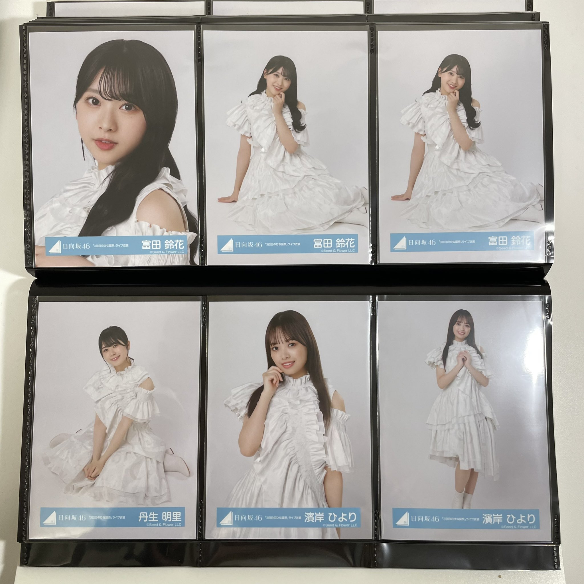 日向坂46 2024年 浴衣　濱岸ひより　ヒキ　サイン入り 濱岸ひより2024年浴衣直筆サイン