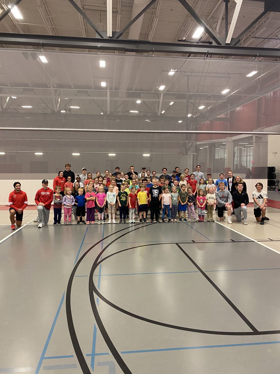 Today was our final PE lessons of our homeschool program for the fall semester. Thankful for all of the students and families that participated and great job by our ⁦⁦<a href="/nwciowa/">Northwestern College</a>⁩ students! We plan to continue the program next semester!