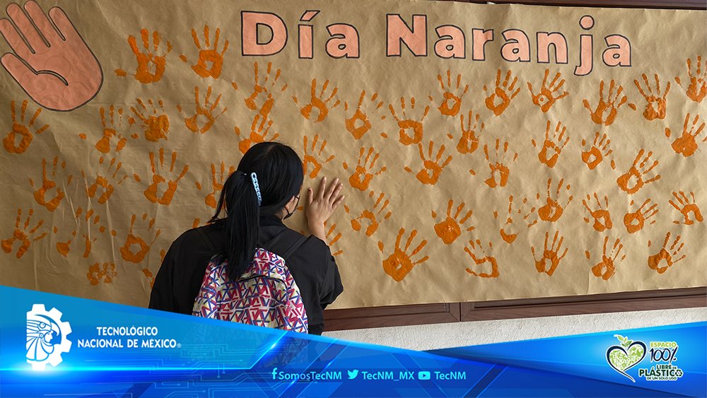 TecNM_MX's tweet photo. #ComunidadTecNM
El @TecNMAtita continúa sumándose a las acciones para concientizar en la eliminación de la violencia contra las mujeres en el marco del #DíaNaranja
#CompromisoTecNM
#TodosSomosTecNM https://t.co/wlU5Z649p2