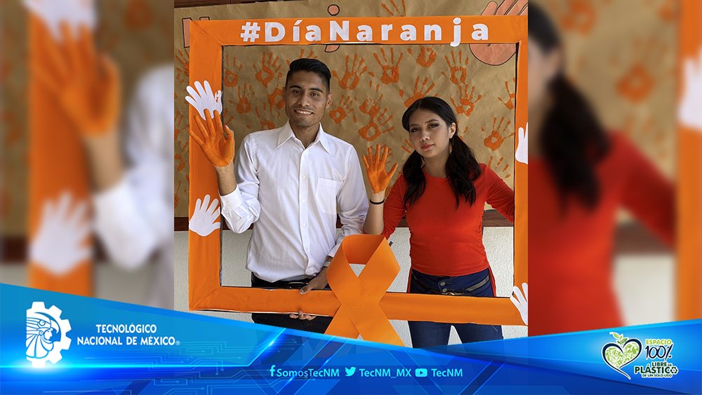 TecNM_MX's tweet photo. #ComunidadTecNM
El @TecNMAtita continúa sumándose a las acciones para concientizar en la eliminación de la violencia contra las mujeres en el marco del #DíaNaranja
#CompromisoTecNM
#TodosSomosTecNM https://t.co/wlU5Z649p2