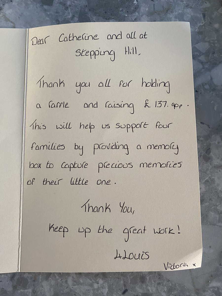 Thank you <a href="/_4Louis/">4Louis</a>  for the lovely thank you card ❤️