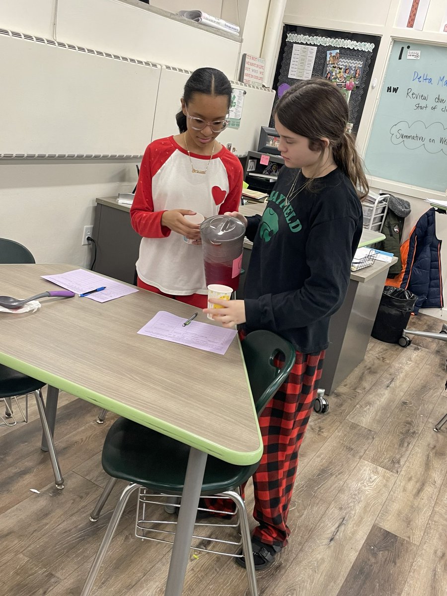 kmayermms's tweet photo. Exploring ratios through different Kool Aid concoctions Day 2! https://t.co/YeYTPL8XWg