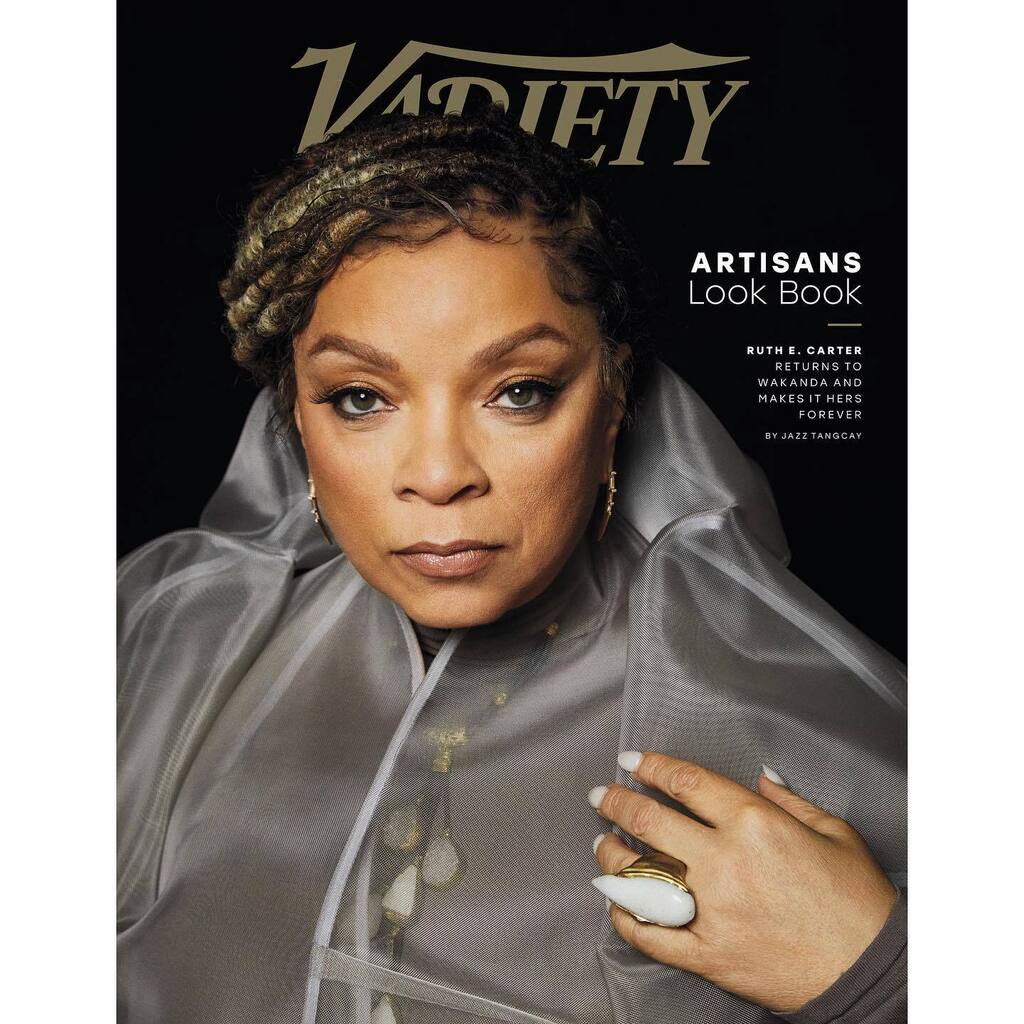 rmaltz's tweet photo. The @therealruthecarter shot by @dandoperalski for @variety awards extra editions for her work on @blackpanther - every time I am on set with Ms. Carter, she is nothing but awesome - Hair &amp; Makeup: brandyallen - Styling @l.lashell - Visual Dir @jenniferd… https://t.co/oVsVGFJqPi https://t.co/l2bgc1xryp