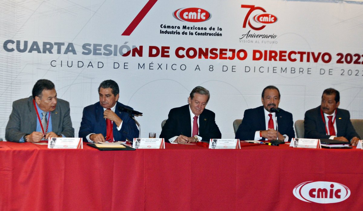 CMICMORELOS's tweet photo. Este día, participa el Mtro. Ing. @NachoDominguezA en la Cuarta Sesión de Consejo Directivo Nacional 2022-2023, en la cual se abordan temas sobre nuevas estrategias y la medición de resultados que coadyuven a continuar construyendo a #México. https://t.co/Noa8qfqPSJ