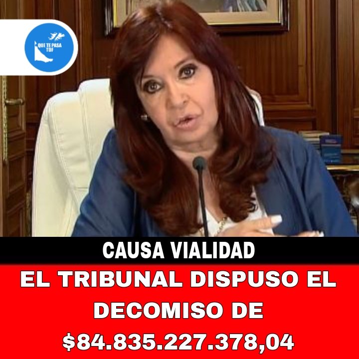 QuetepasaTDF's tweet image. 🚨🚨👉🏻#CAUSA #VIALIDAD: #ORDENARON EL #DECOMISO DE #MÁS DE 84 #MIL #MILLONES DE #PESOS