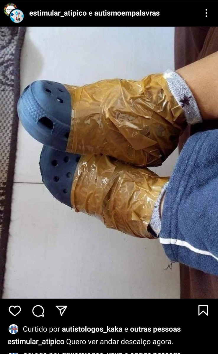 espero mt q isso chegue em outras pessoas e q alguém se mobilize pra fazer alguma coisa

ESSES SÃO OS PÉS DE UMA CRIANÇA DE VERDADE. ISSO É TORTURA RESTRITIVA DE AUTISTAS. ESSA CRIANÇA PRECISA DE AJUDA.

postei no IG, marquei um monte de gente e NGM DIZ NADA.