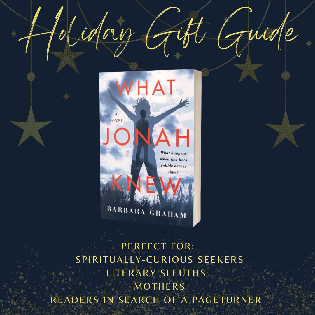 A mystical tale of motherlove and redemption in time for the holidays. #WhatJonahKnew is perfect for anyone looking to snuggle in with a thought-provoking and propulsive mystery. 

Order here: bookshop.org/p/books/what-j…
