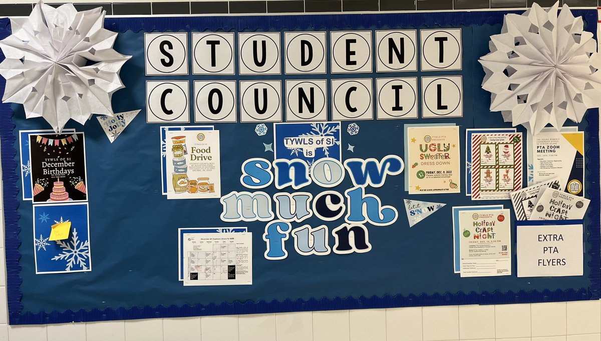 TYWLSofSI's tweet photo. Our newly elected Student Council has been along our staff &amp; PTA to bring the school community lots of fun activities this month!  #teamwork https://t.co/yB79gTNElv