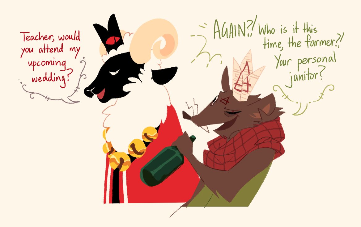 bright_goat's tweet photo. Holy Matrimony invitation
~~~~~~~~~~~~~~~
#cotl #CultoftheLamb #cultofthelambfanart https://t.co/bFkl9xBFDn