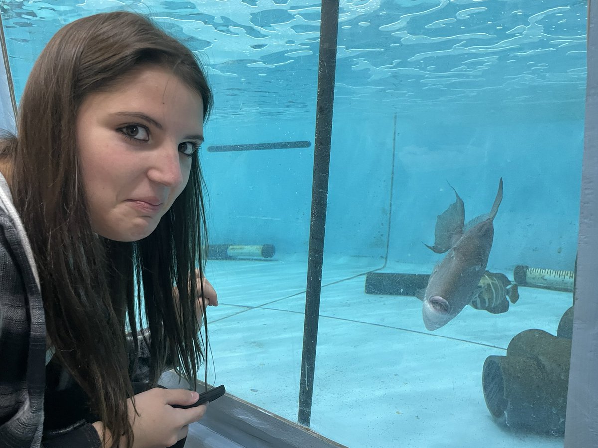 DisneySciNerd's tweet photo. BHS Marine Sci 2 students had a great time at @AdventureAqua with their backstage tour #onebarnegat #bhsscience https://t.co/e81Rr6qm9h