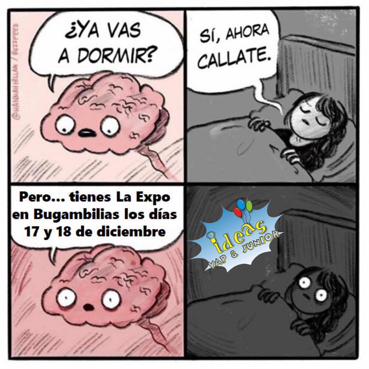 Upsss jejeje 🤪… los esperamos este 17 y 18 de diciembre en plaza Bugambilias 🎄#consumelocal #ideasyapjunior