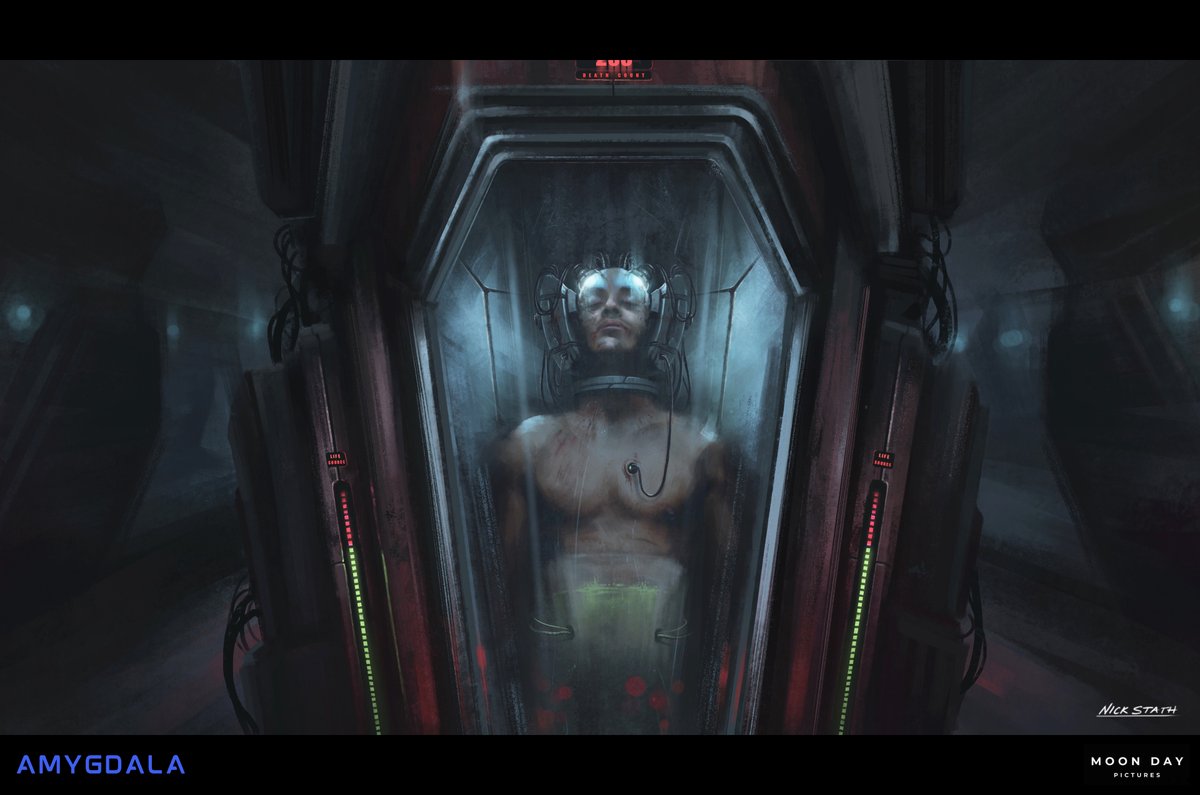 What is the Amygdala Project? Amygdalaproject.io is based on the sci-fi feature film, Amygdala. Set in a dystopian future, prisoners are locked in Mind Pods and punished with virtual realities conjured from their fears and dark thoughts. But wait there's more...