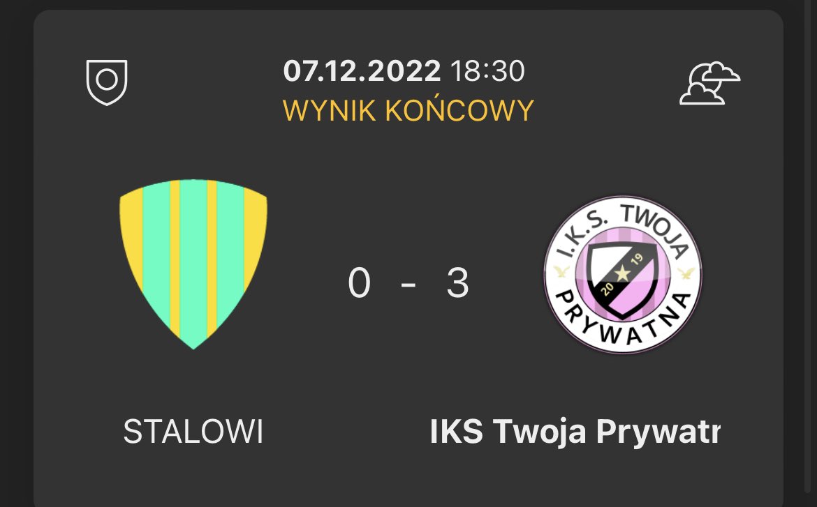 IKS_TP's tweet photo. Starcie pucharowe w meczu-widmo wygrywamy spokojnie 3-0. Bramki dla zespołu strzelali Antonio Muro Najera (23’, 28’), oraz Pablo Daniel Steverlynck (87’). 

Niestety w 88’ minucie poważnej kontuzji doznał Kristóf Fellner, który wszedł na boisko zaledwie 20 minut wcześniej. https://t.co/KYXAa8LNTn