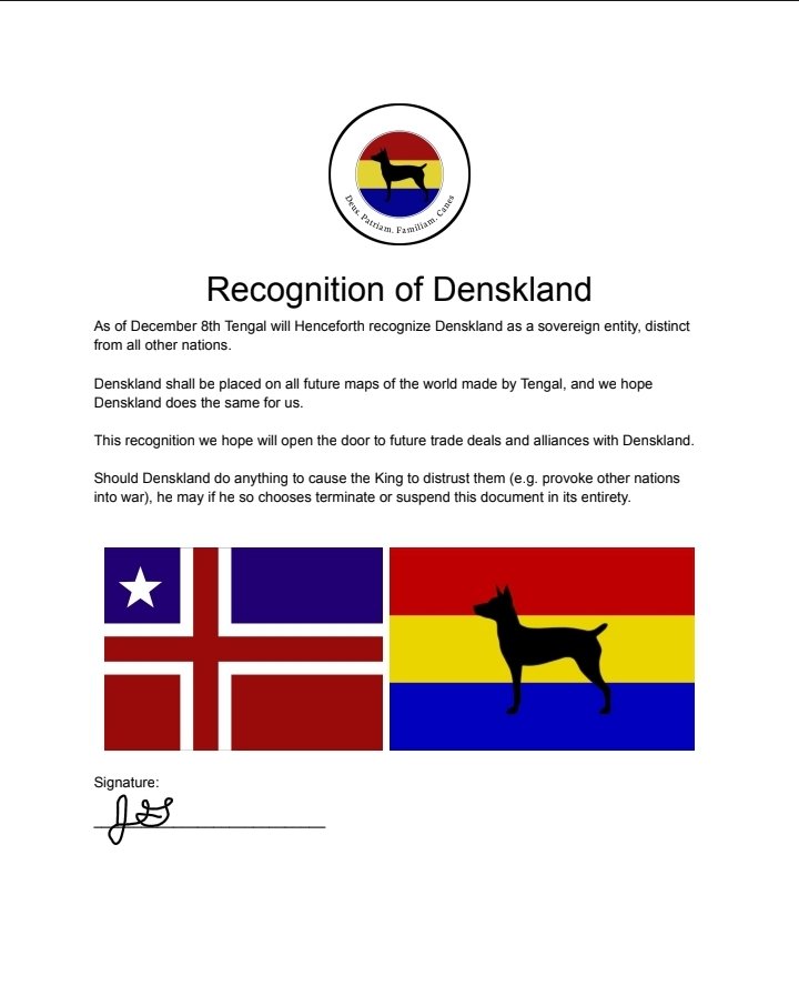 TengalGOV's tweet photo. @DensklandOf Today. Although we've never heard of DEANskland. https://t.co/KCV5tyw85z