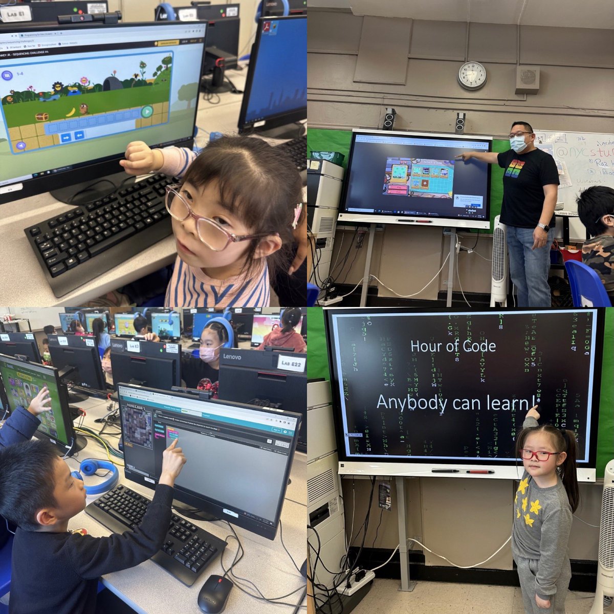 15K094's tweet image. Students showed off their coding skills @CSforAllNYC @NYCDOED15 @NYCSchools @CristinaAGonza5 @DK_BlackburnNYC #CSForAllNYC #CSEdWeek2022