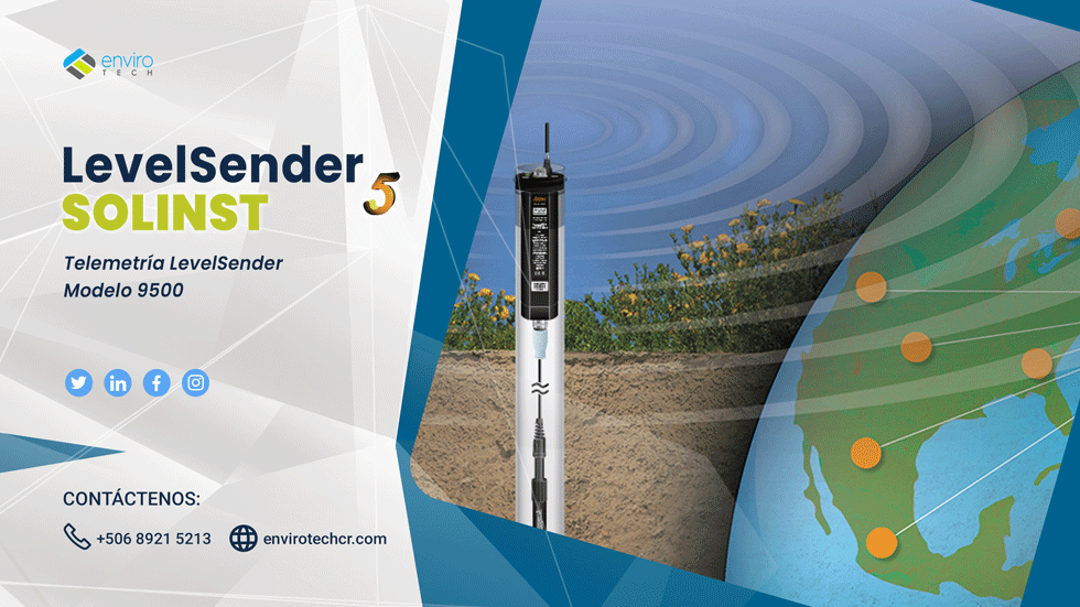 EnvirotechCR's tweet photo. ¿Ya tienes Leveloggers? ¡Agregue #Telemetria de bajo costo hoy!

El #LevelSender5 modelo 9500 es un sistema sencillo, diseñado para enviar datos de forma inalámbrica desde los #Dataloggers de #Solinst en el campo a través de comunicación celular.

https://t.co/IQ56fB0yLz https://t.co/oJZcMI44OI