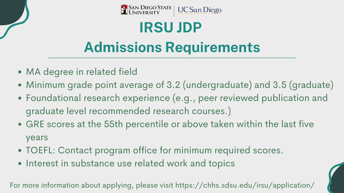 JDP in Interdisciplinary Research on Substance Use tweet media