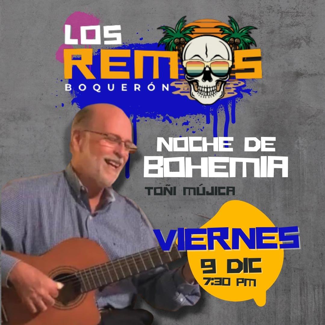 LosRemosPR's tweet photo. Te esperamos este viernes en Los Remos con la mejor música y exquisita comida.

Ven y canta con nosotros en esta época navideña con una bohemia llena de nostalgia.

#LosRemosPR 🎶🎄💀🇵🇷 https://t.co/2FvJ8HZV6b