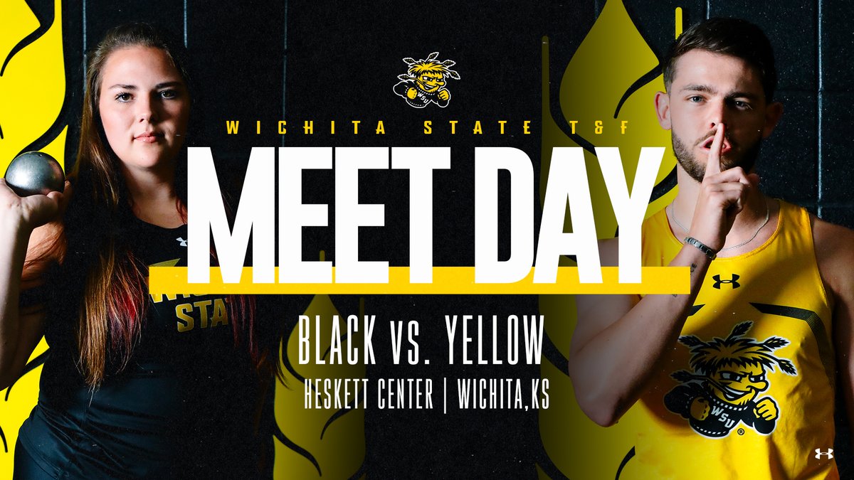 GoShockersTFXC's tweet photo. ⚫️ vs. 🟡

Field 11 a.m. | Track 2 p.m. https://t.co/RexWjfWiF3