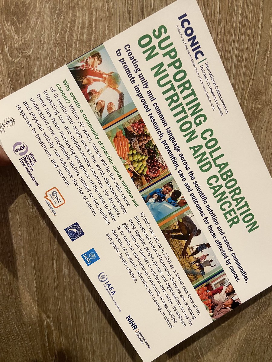 iuns_iconic's tweet photo. If you missed our symposium on nutrition &amp; cancer yesterday (SY(T6)6 see page 70 in the program book!) you can grab an information flyer from the IUNS stand over in the @NutritionSoc corner of the Exhibition Venue! #icn2022 https://t.co/3cgVdVduzl
