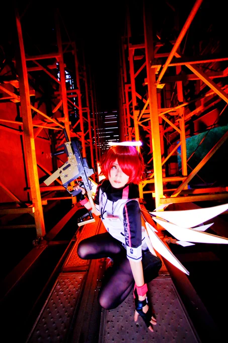 Cosplayアークナイツエクシア(能天使)#アークナイツ3周年アート#アークナイツ   #コスプレ #エクシア  #明日方舟  #Arknights #arknightscosplay #ArknightsFanArt #cosplay #能天使 #Exusiai 