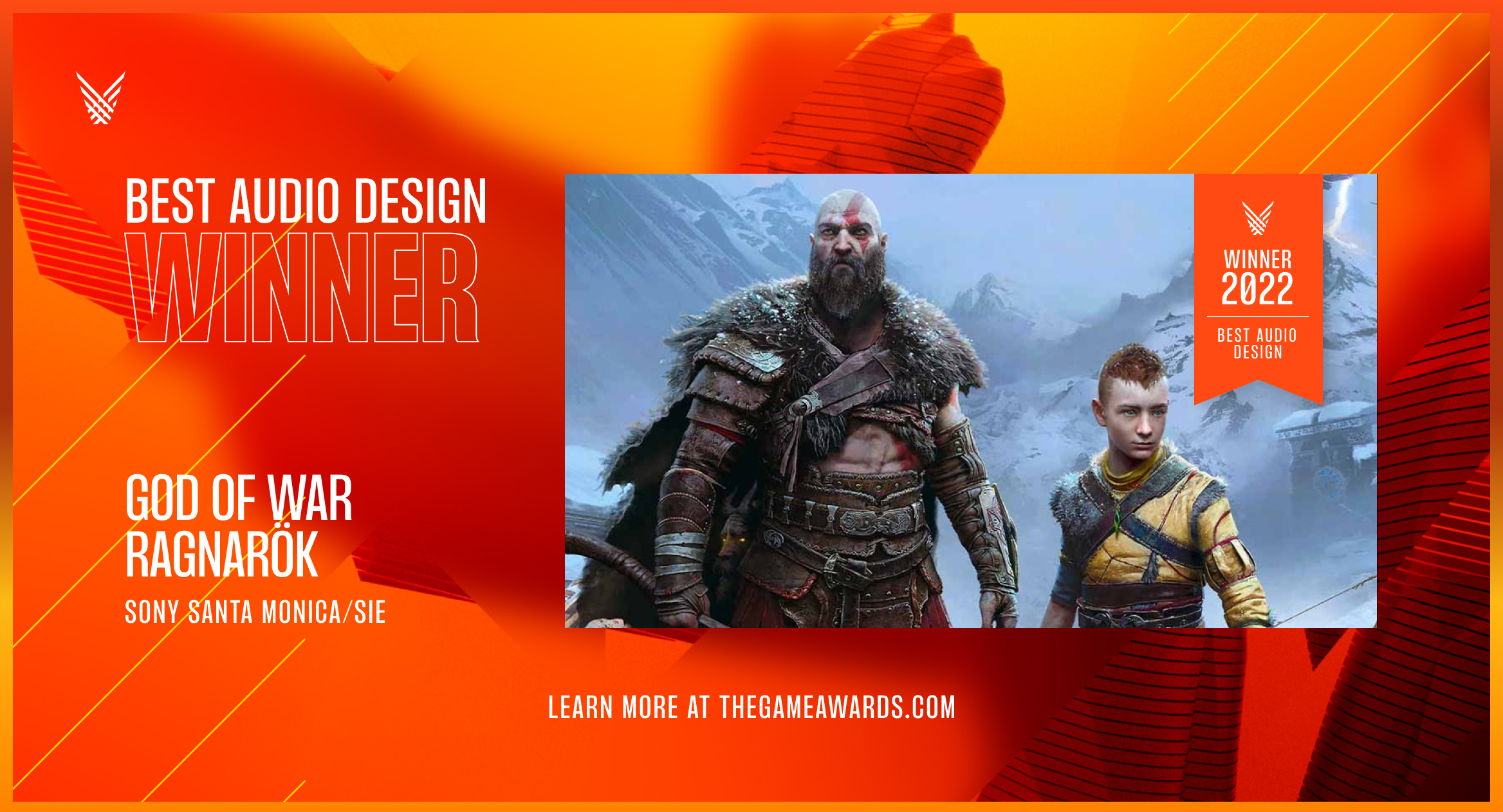 God of War wins GAME OF THE YEAR at The Game Awards. Congratulations Santa  Monica Studio for making an amazing game! : r/gaming