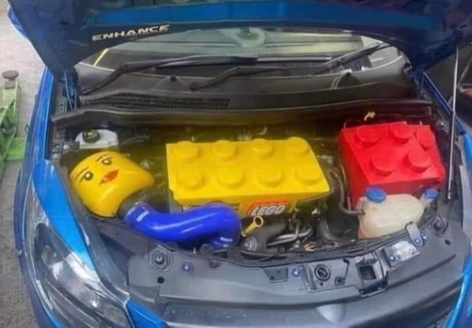 Fortune's job at repairing cars didn't go quite well.
