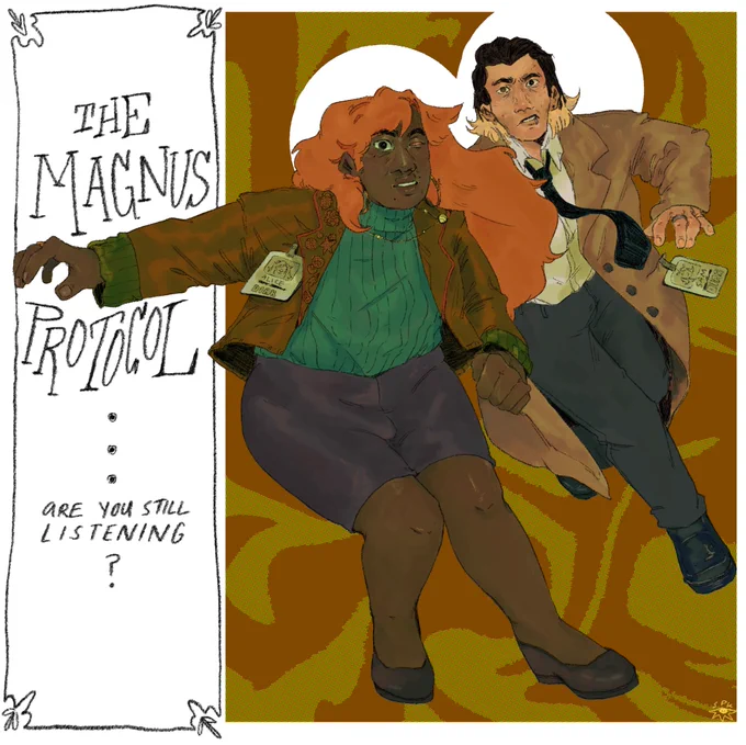 more fanart for a podcast that literally doesnt exist yet [#themagnusprotocol #tmagp] 