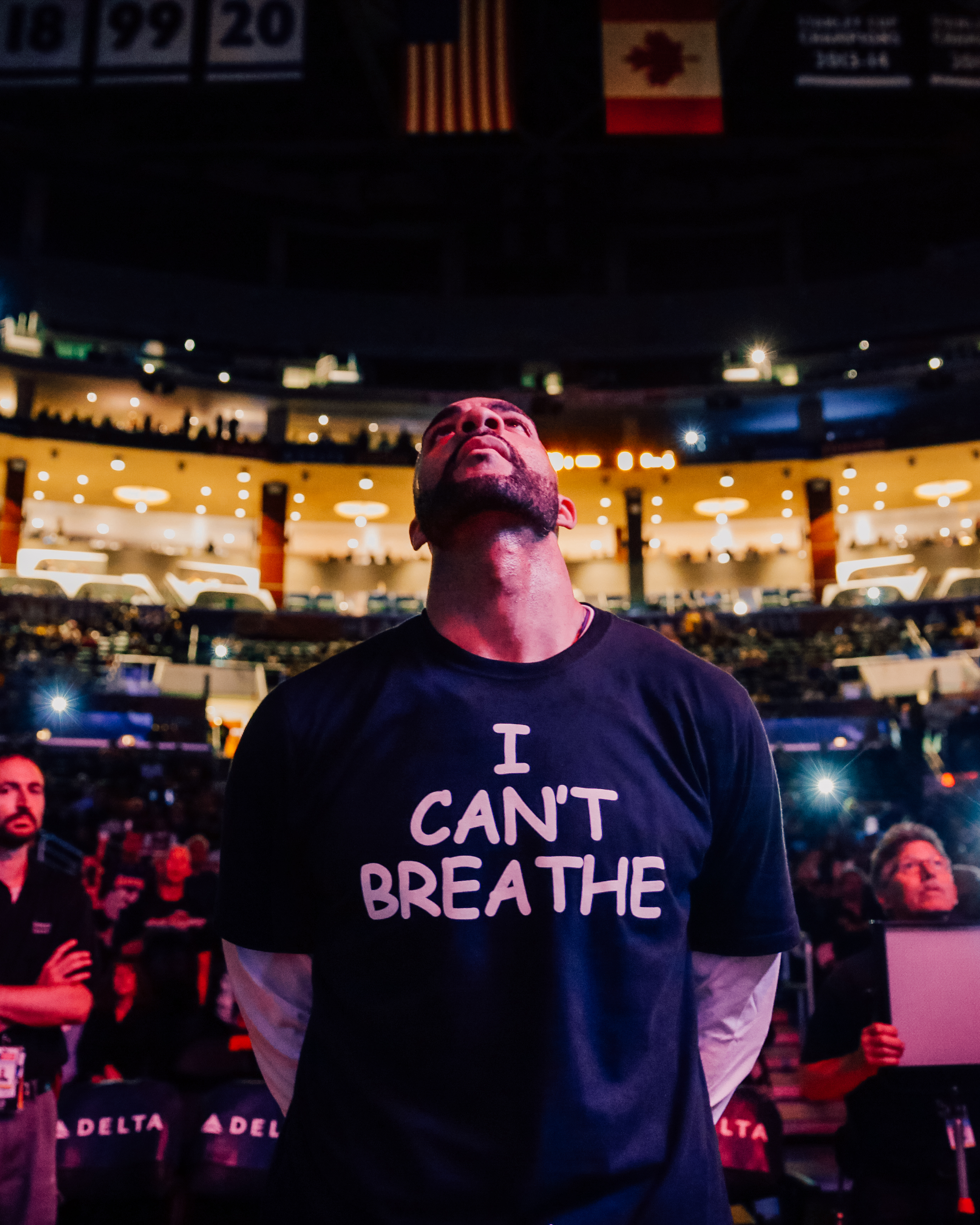 The Players' Tribune on X: On this day in 2014, several NBA players wore “I  Can't Breathe” shirts in memory of Eric Garner.  / X