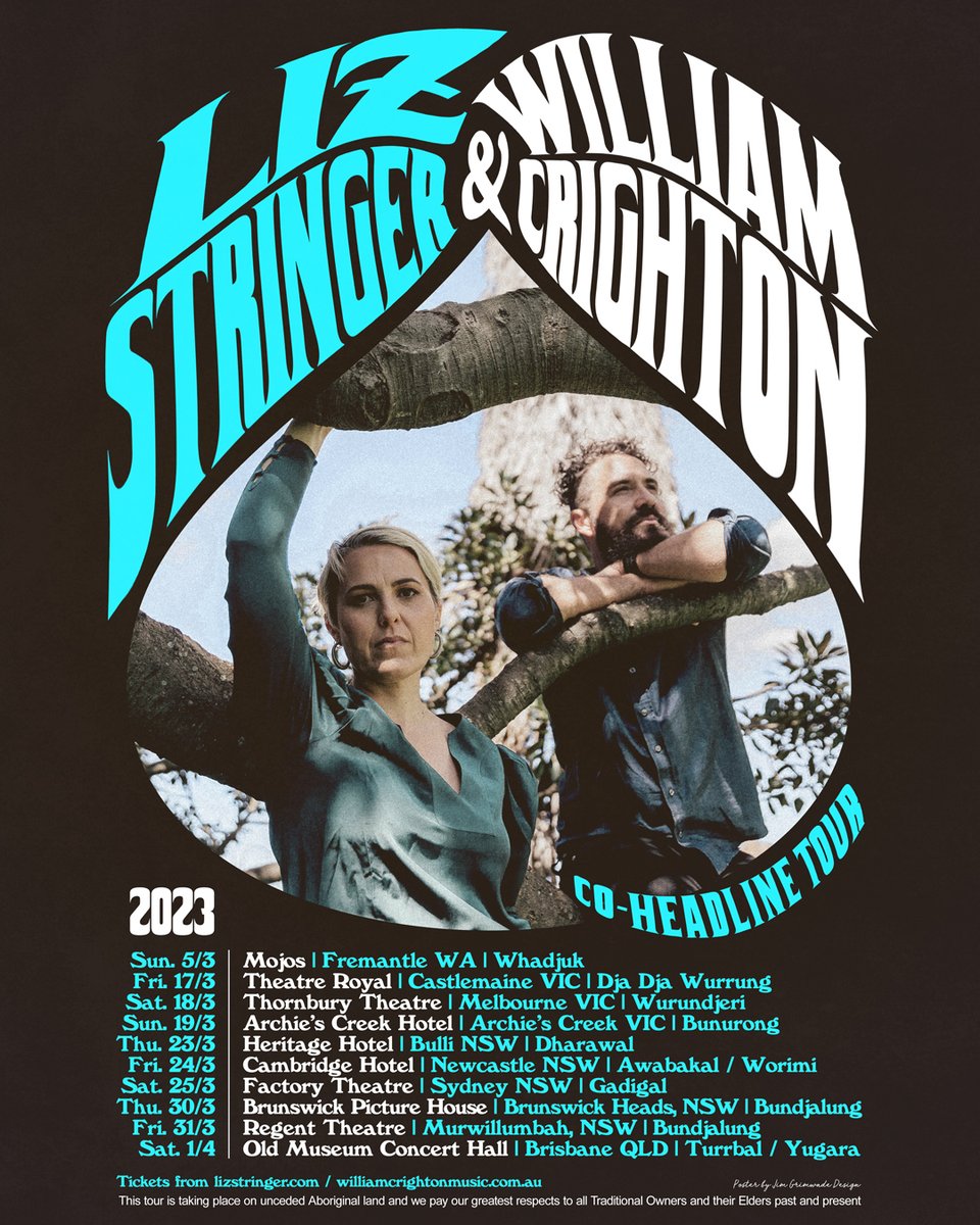 Touring with the mighty William Crighton in March 2023