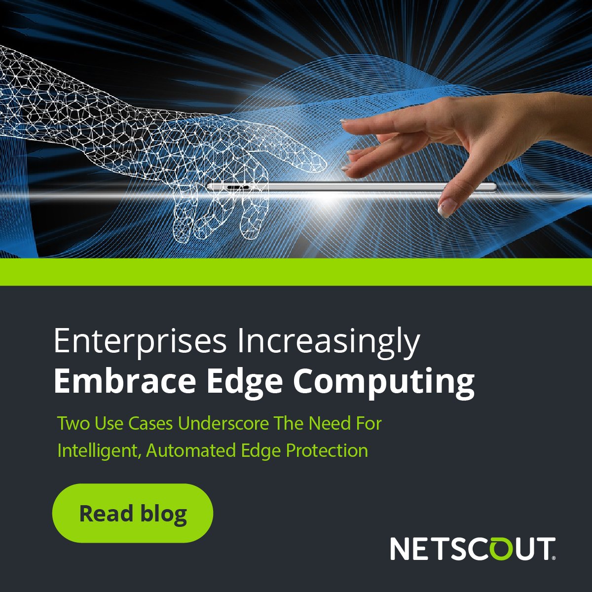 NETSCOUT's tweet photo. How are IoT devices impacting edge architecture — and more importantly, what can you do about it? Prepare for the growing IoT on your network with intelligent, automated edge protection. #NetworkEdge #SmartEdgeMonitoring