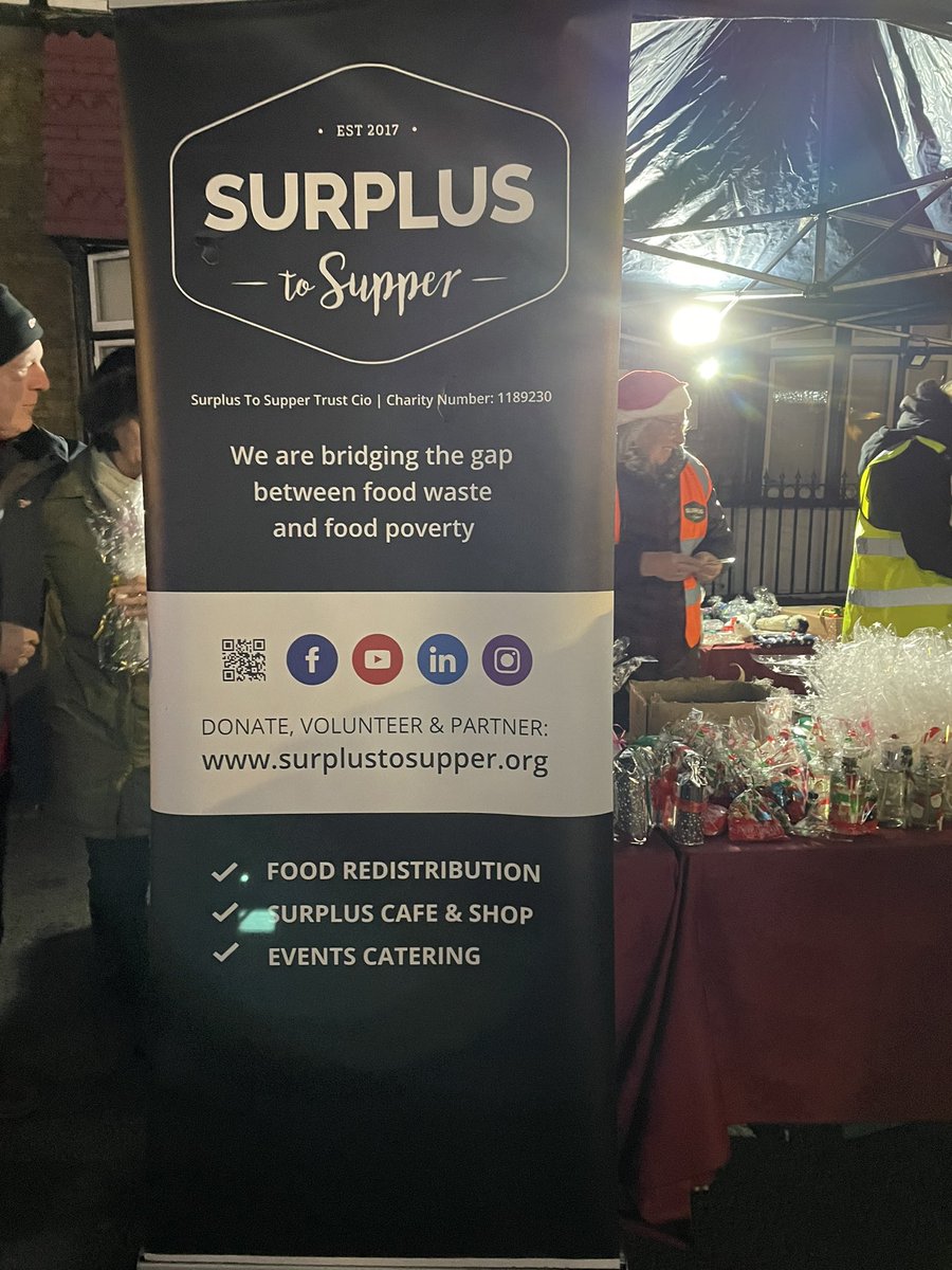I enjoyed joining our local community in Sunbury  for this years’ Christmas Market this evening. 

It was fantastic  to see so many people and  specially children who were having a great time . 

I took some time to chat with LOSRA committee members ,  Surplus to Supper