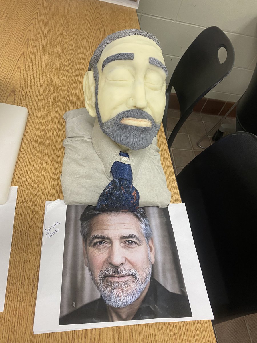 Restorative art heads have been graded at Cape Cod Community College as our semester comes to a close.  Onto finals next week, best of luck to your students and we hope the professors are smiling as they enter grades.