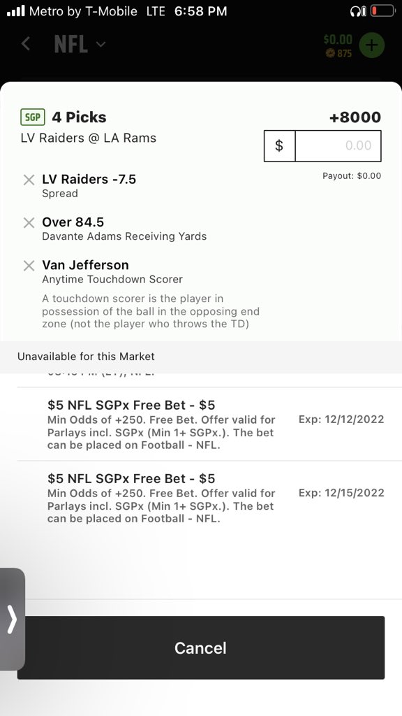 doeboy_96's tweet photo. @DKSportsbook why won’t y’all let me place my free bet 🤦🏾‍♂️ https://t.co/UA7ejefKSj