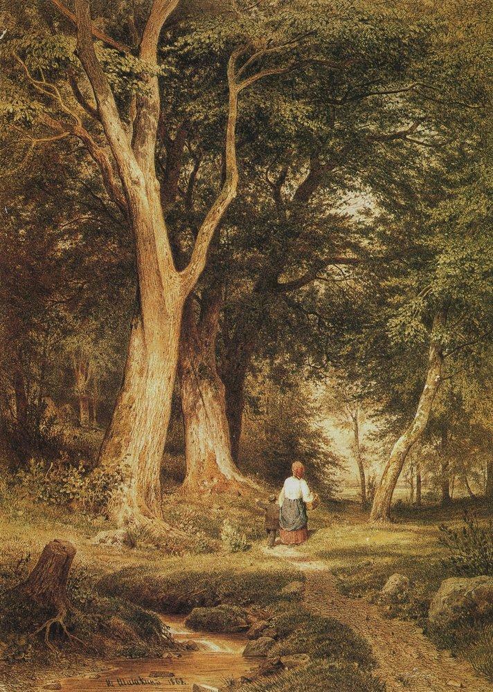 artistshishkin's tweet photo. A woman with a boy in the forest, 1868 #shishkin #ivanshishkin https://t.co/MhIs5OV2sT https://t.co/rhve4pzwQr