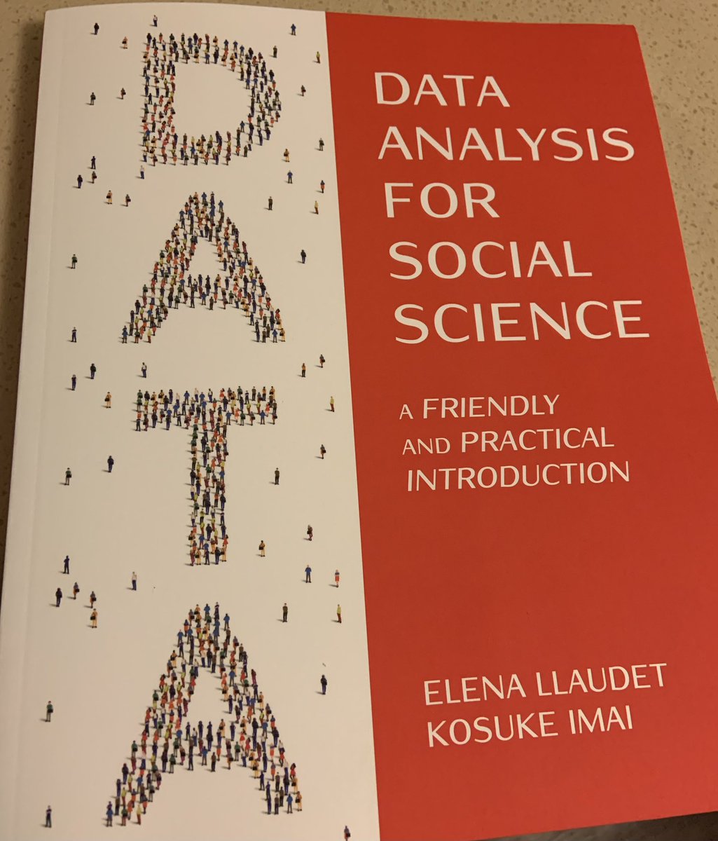 Excited about this one I just got in the mail! <a href="/ellaudet/">Elena Llaudet</a> 😊