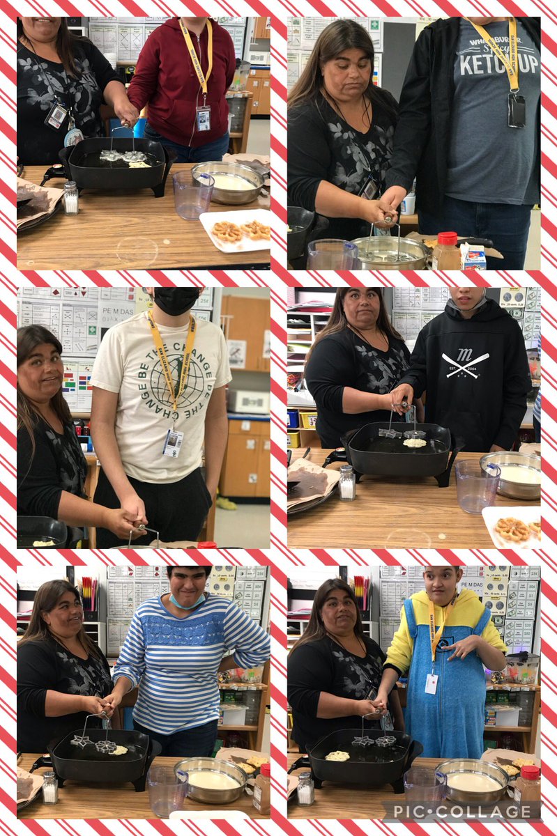 Our life skills students making Rosetta’s!
