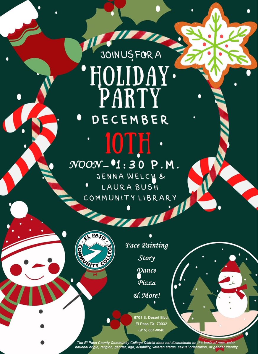 EPCC Northwest Library tweet media