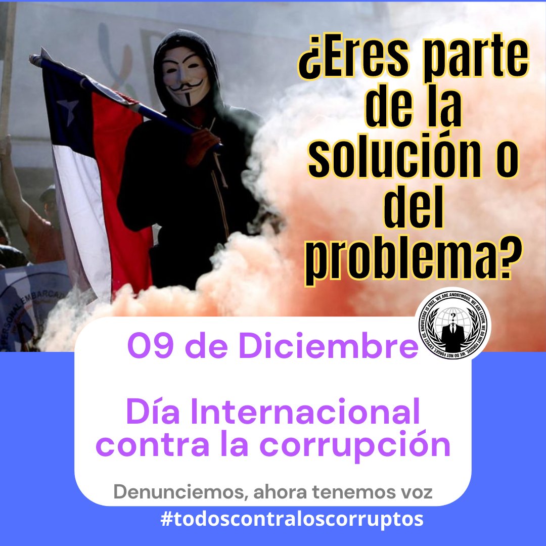 ucsi4region's tweet photo. Comparte y difunde, 9 de diciembre, se multiplican los casos y son noticia de un día, pero los ciudadanos debemos no abandonar el estar en contra de esta epidemia que se ha instaurado hace años, especialmente en los privilegiados políticos de todo sector.... https://t.co/f4qtisqTXC